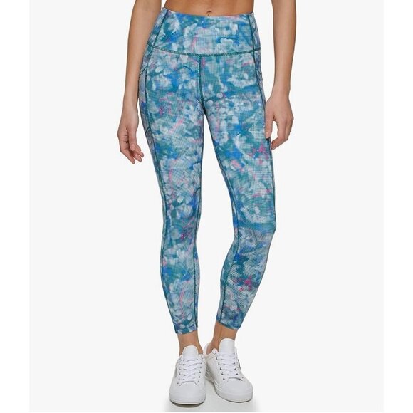 Calvin Klein Pants - Calvin Klein Performance Women's Compression Printed High Waist Tight 7/8 NWT